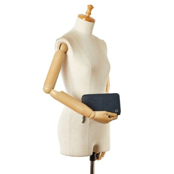 Bulgari Bvlgari Bvlgari Navy Leather Wallet (Pre-Owned) - Picture 7 of 12